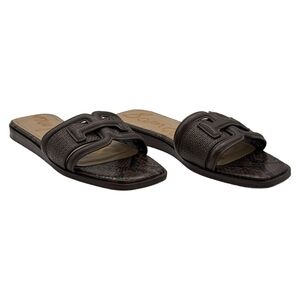 Sam Edelman Dark Brown Slide Loafers